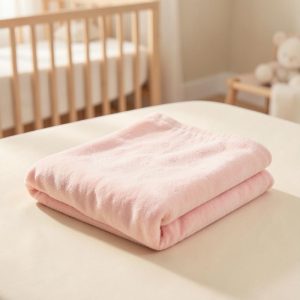Soft Pink Baby Blanket